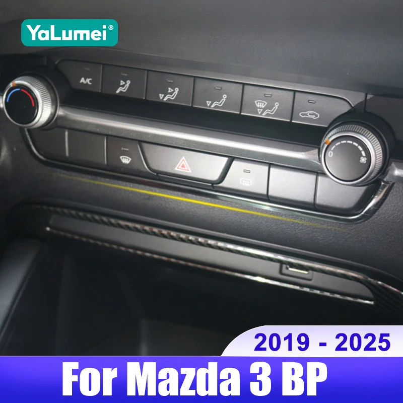 For Mazda 3 BP 2019 2020 2021 2022 2023 2024 2025 Car Central Control Conditioner Adjustment Button Trim Strip Cover Accessories
For Mazda 3 BP 2019 2020 2021 2022 2023 2024 2025 Car Central Control Conditioner Adjustment Button Trim Strip Cover Accessories