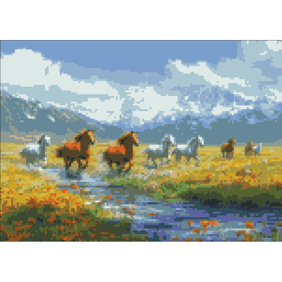 2025 новый стиль, ткань с принтом лошади, 11CT, набор для вышивки крестиком, нитки DMC, вязание, ручная живопись, шитье, подарок
2025 новый стиль, ткань с принтом лошади, 11CT, набор для вышивки крестиком, нитки DMC, вязание, ручная живопись, шитье, подарок