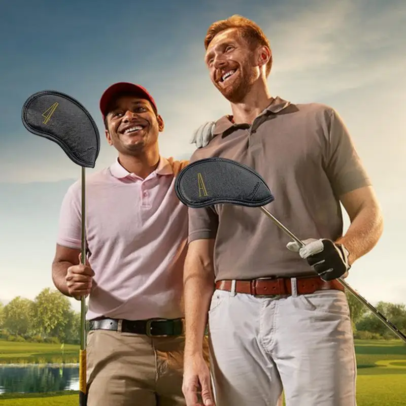 Iron Head Covers For Golf Clubs 10pcs Iron Head Covers PU Leather Club Covers Head Covers Golf Club Iron Protective Headcover
Iron Head Covers For Golf Clubs 10pcs Iron Head Covers PU Leather Club Covers Head Covers Golf Club Iron Protective Headcover