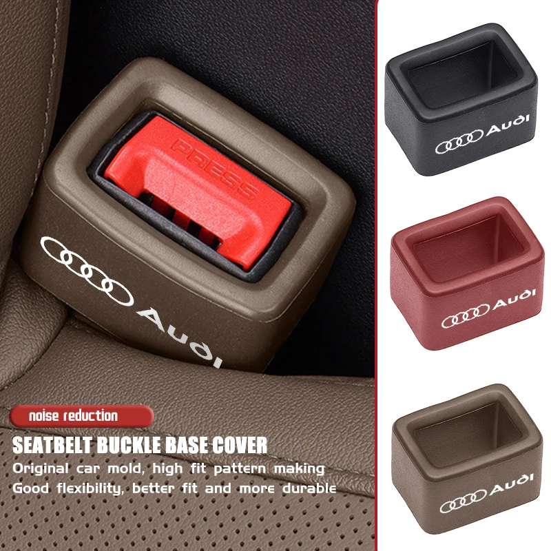 For Audi Car Seat Belt Buckle Protection Anti-Scratch Cover Cushion Auto Accessories Sline A6 Q7 A7 A8 A3 RS A1 A5 A4 Quattro Q5
For Audi Car Seat Belt Buckle Protection Anti-Scratch Cover Cushion Auto Accessories Sline A6 Q7 A7 A8 A3 RS A1 A5 A4 Quattro Q5