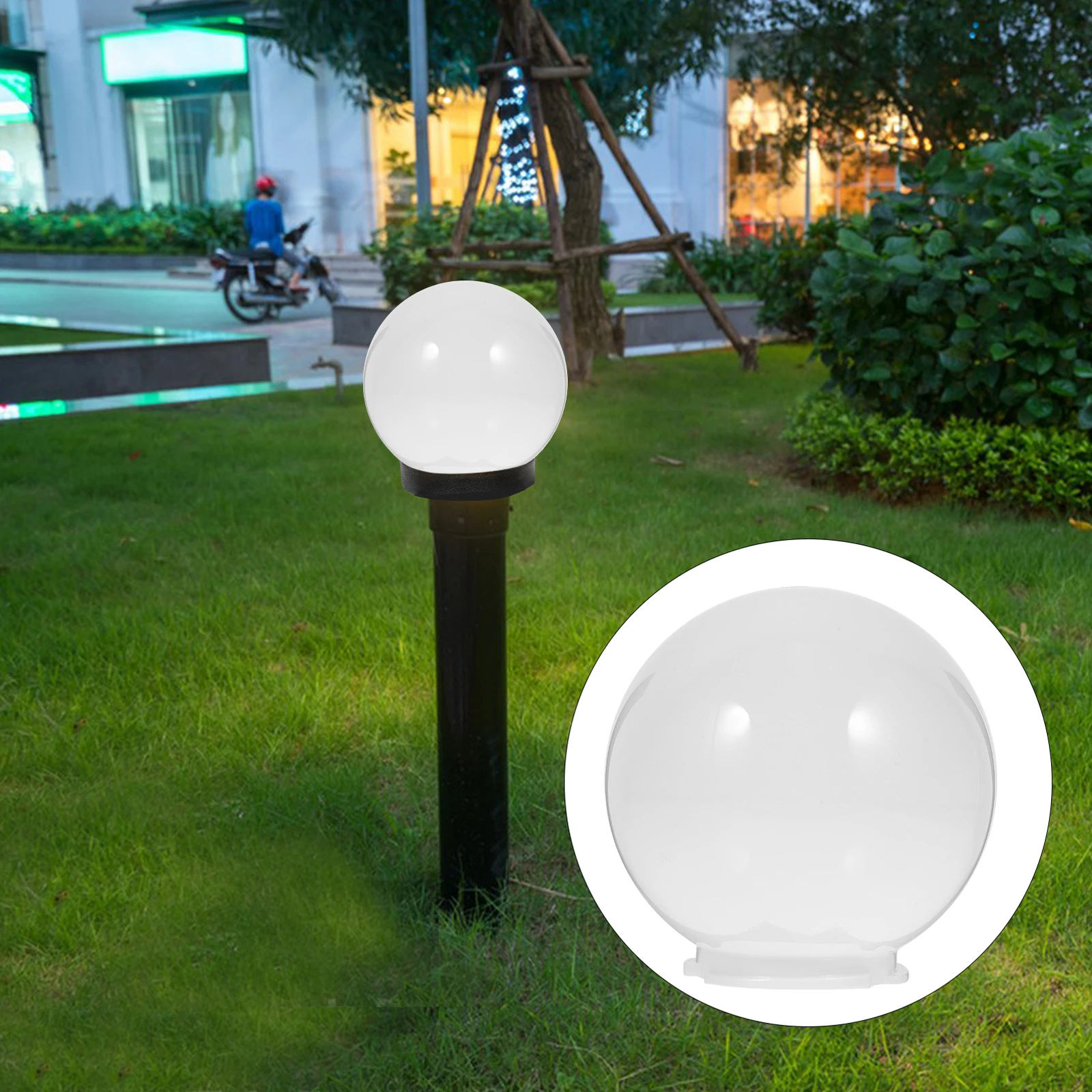 Round Ball Lampshade 12CM Outdoor Post Light Shade Protector Garden Patio Acrylic Globe Lampshades Replacement
Round Ball Lampshade 12CM Outdoor Post Light Shade Protector Garden Patio Acrylic Globe Lampshades Replacement