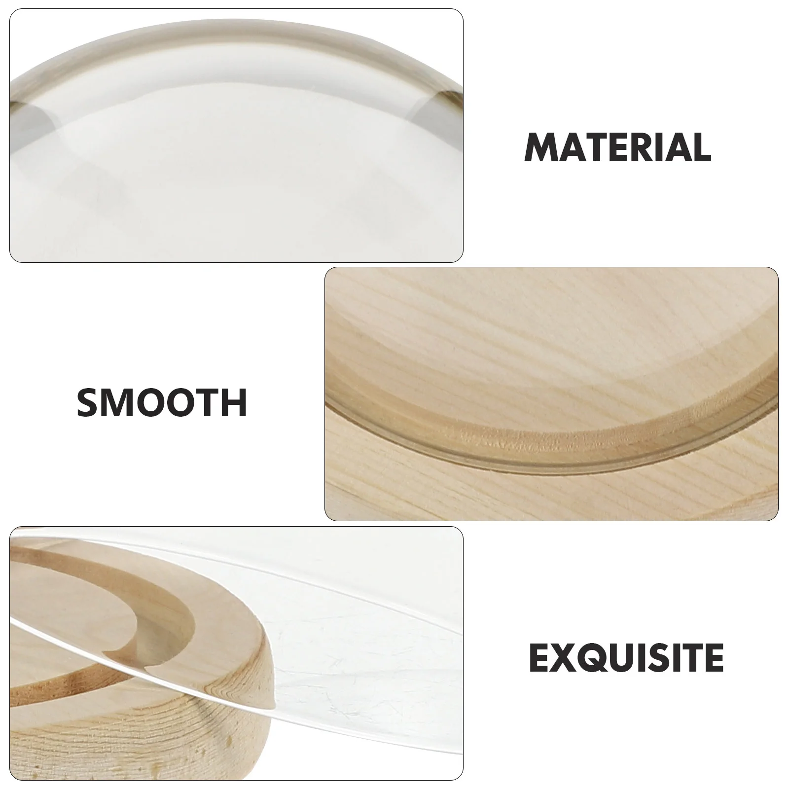 1Set Preserved Flower Glass Cover Eternal Flower Dustproof Dome Display Cover with Wooden Base Multi-Purpose Decorative Display
1Set Preserved Flower Glass Cover Eternal Flower Dustproof Dome Display Cover with Wooden Base Multi-Purpose Decorative Display