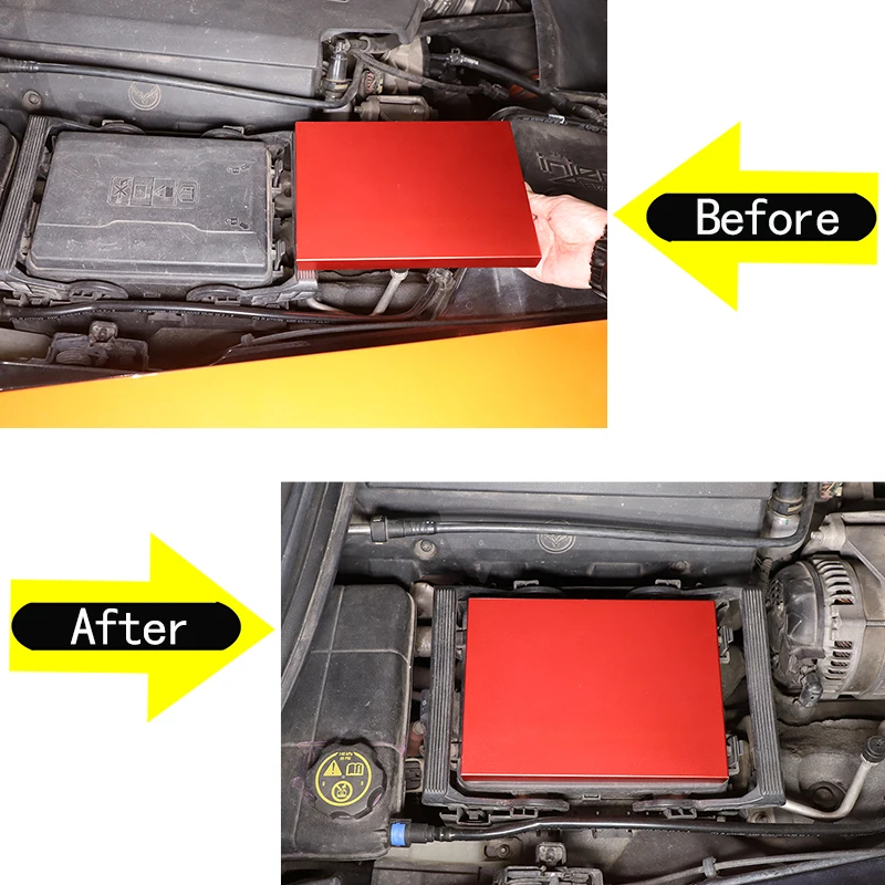 For 2014-2019 Chevrolet Corvette C7 aluminum alloy red car styling engine antifreeze fuse box cover sticker Car accessories
For 2014-2019 Chevrolet Corvette C7 aluminum alloy red car styling engine antifreeze fuse box cover sticker Car accessories