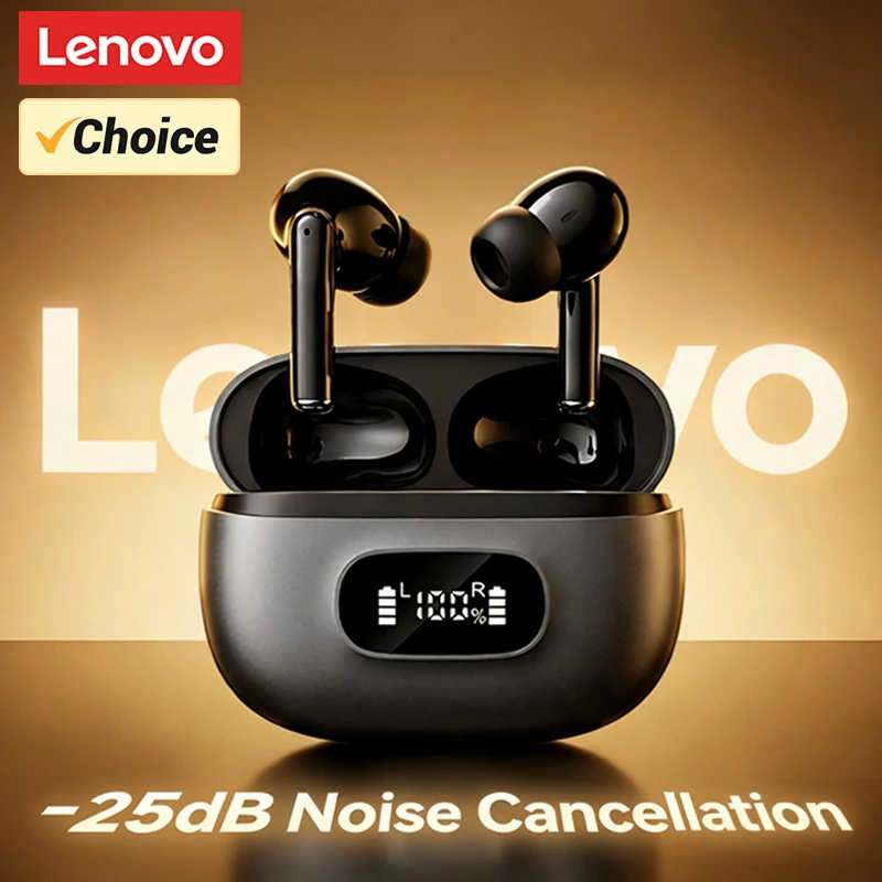 Беспроводные наушники Choice Lenovo LE207 с шумоподавлением ENC, Bluetooth 6.0, LED-дисплеем и функцией игровой гарнитуры
Беспроводные наушники Choice Lenovo LE207 с шумоподавлением ENC, Bluetooth 6.0, LED-дисплеем и функцией игровой гарнитуры