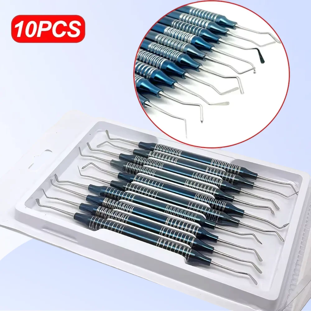 10Pcs Dental Composite Resin Filling Spatula Aesthetic Restoration Kit Double Ends Mixing Scraper Autoclavable Dentist Tool
10Pcs Dental Composite Resin Filling Spatula Aesthetic Restoration Kit Double Ends Mixing Scraper Autoclavable Dentist Tool
