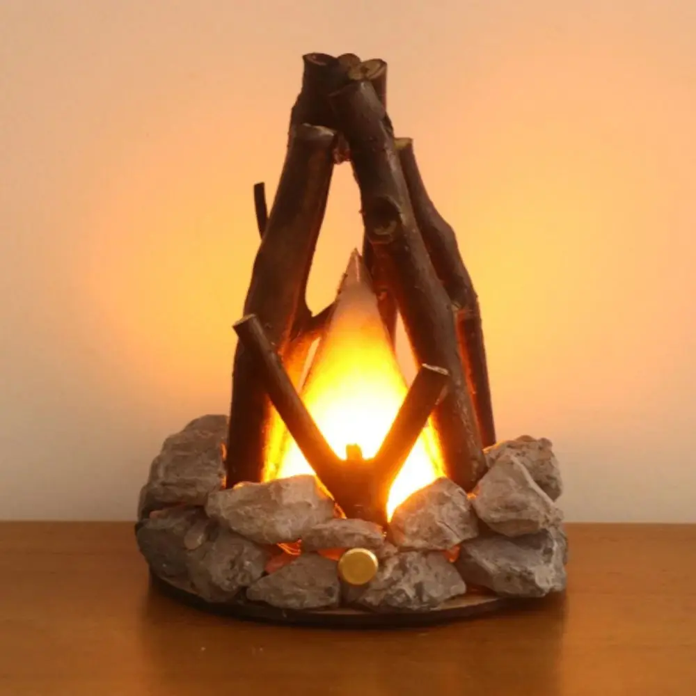 3D Flame Effect LED Bonfire Night Light Branch Shape Glowing Effect Three-dimensional Desktop Decoration Handmade Design
3D Flame Effect LED Bonfire Night Light Branch Shape Glowing Effect Three-dimensional Desktop Decoration Handmade Design