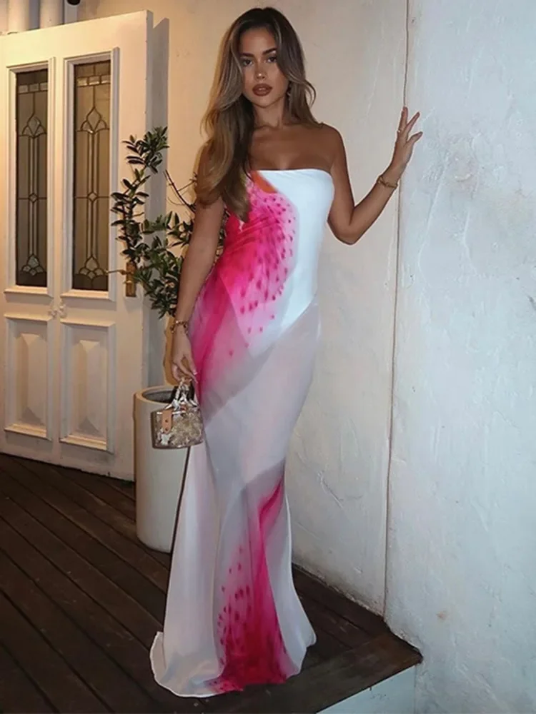 XIAOTANG Mesh Floral Print Sexy Maxi Dress for Women Gown Off-shoulder Strapless Sleeveless Backless Bodycon Club Long Dress
XIAOTANG Mesh Floral Print Sexy Maxi Dress for Women Gown Off-shoulder Strapless Sleeveless Backless Bodycon Club Long Dress