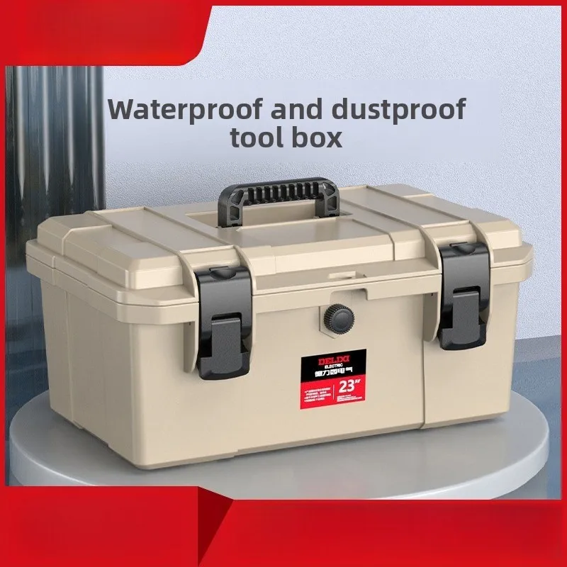 Tool Box Waterproof Storage Case Industrial Grade Multi Purpose Car Workshop Kit Tool Storage Box Tool Chest Garage Storage
Tool Box Waterproof Storage Case Industrial Grade Multi Purpose Car Workshop Kit Tool Storage Box Tool Chest Garage Storage