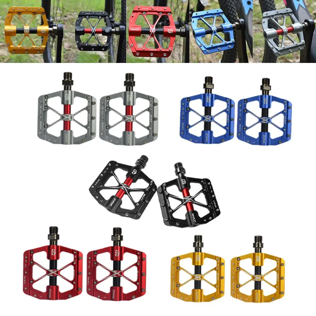 1 Pair Mountain Bike Pedals, 9/16-Inch Aluminum Alloy Pedals Replacement Non- Pedals Bike BMX Bike
1 Pair Mountain Bike Pedals, 9/16-Inch Aluminum Alloy Pedals Replacement Non- Pedals Bike BMX Bike
