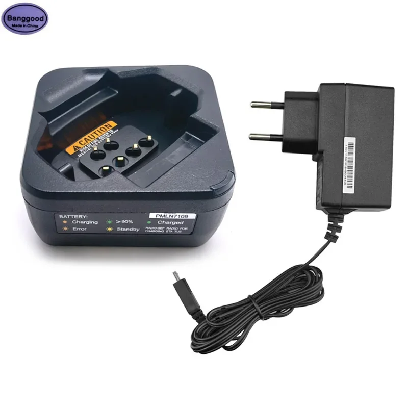 New PMPN4468 Desktop Single Unit Battery Charger for Motorola DTR600 DTR700 DTR720 Radio Walkie Talkie fit PMPN4468A PMPN4469
New PMPN4468 Desktop Single Unit Battery Charger for Motorola DTR600 DTR700 DTR720 Radio Walkie Talkie fit PMPN4468A PMPN4469
