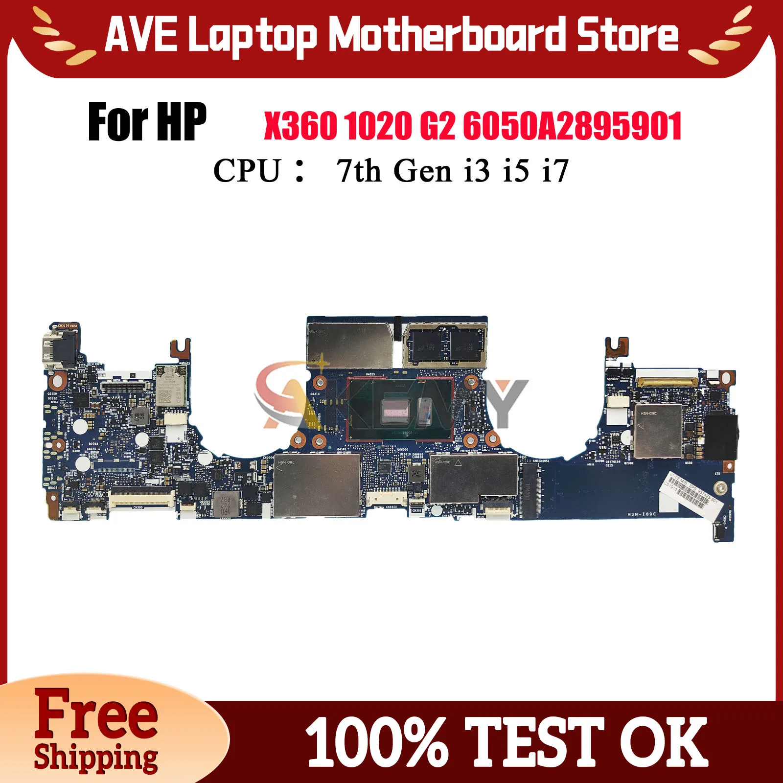 6050A2895901 для ноутбука HP EliteBook X360 1020 G2, материнская плата с процессором i5 i7, 8 ГБ/16 ГБ оперативной памяти 937428-601 937427-601, 100% полностью протестировано
6050A2895901 для ноутбука HP EliteBook X360 1020 G2, материнская плата с процессором i5 i7, 8 ГБ/16 ГБ оперативной памяти 937428-601 937427-601, 100% полностью протестировано