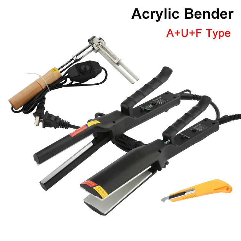 AC 110V 220V Acrylic Groove Letter Shape Pipe Bending Machine Heater Billboard Arc Angle Pipe Bending Machine + 1 Hook Knife
AC 110V 220V Acrylic Groove Letter Shape Pipe Bending Machine Heater Billboard Arc Angle Pipe Bending Machine + 1 Hook Knife