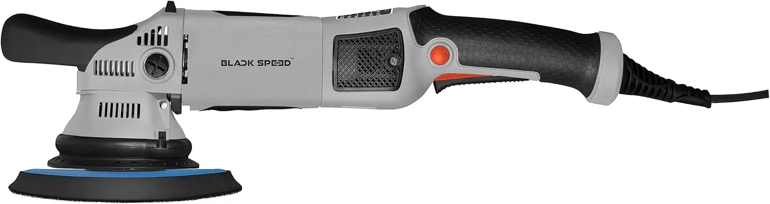 Black Speed 21mm Long-Throw Random Orbital Polisher - 750W, 7.5-Amp Motor, BOSCH™ Bearing Construction, Vented Flexible Backing
Black Speed 21mm Long-Throw Random Orbital Polisher - 750W, 7.5-Amp Motor, BOSCH™ Bearing Construction, Vented Flexible Backing