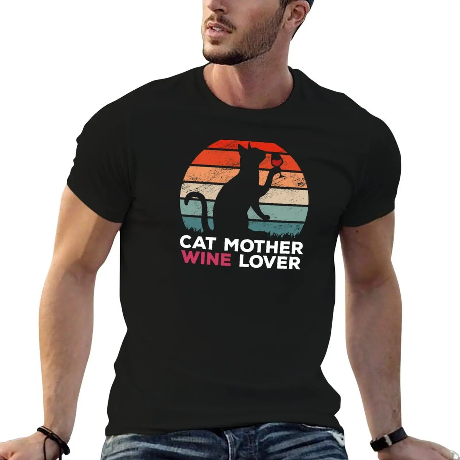 Cat Mother Wine Lover T-Shirt t shirt man plain man t shirts for men casual cotton t shirts man 100% T-shirt
Cat Mother Wine Lover T-Shirt t shirt man plain man t shirts for men casual cotton t shirts man 100% T-shirt