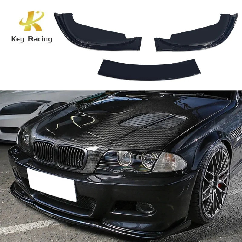 E46 M3 Front Bumper Lip Canard For BMW 3 Series E46 M3 Coupe / Cabrio 1998-2005 Front Lip Splitter Protector Cover
E46 M3 Front Bumper Lip Canard For BMW 3 Series E46 M3 Coupe / Cabrio 1998-2005 Front Lip Splitter Protector Cover