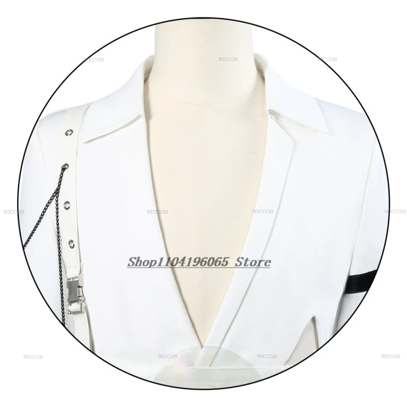 Alien Stage R7 Luka Косплей Blink Gone Костюмы Костюм Парик Декор Вечеринка Верхняя Одежда Униформа Белый Костюм Хэллоуин Рождество 
Alien Stage R7 Luka Косплей Blink Gone Костюмы Костюм Парик Декор Вечеринка Верхняя Одежда Униформа Белый Костюм Хэллоуин Рождество