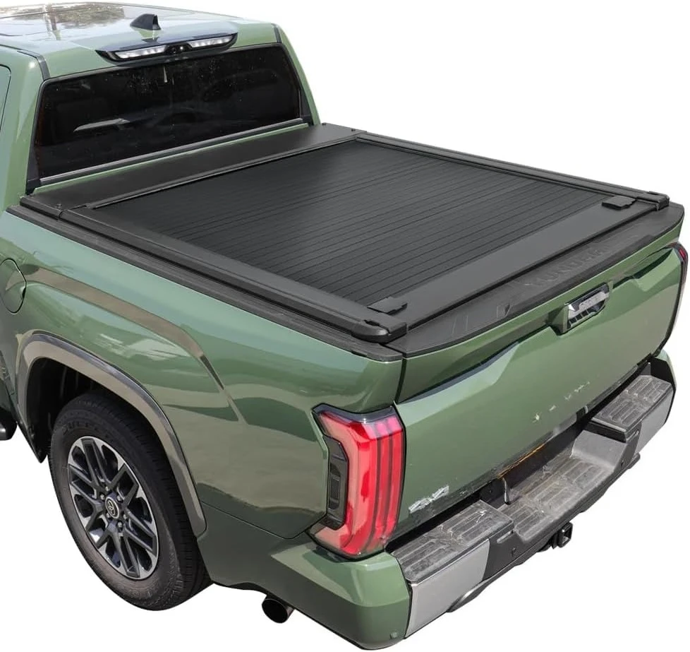 Hard Truck Bed Tonneau Cover Fits 2022-2025 Toyota Tundra 5'6" (66.7”) Bed Waterproof (Retractable, Matte Black,
Hard Truck Bed Tonneau Cover Fits 2022-2025 Toyota Tundra 5'6" (66.7”) Bed Waterproof (Retractable, Matte Black,