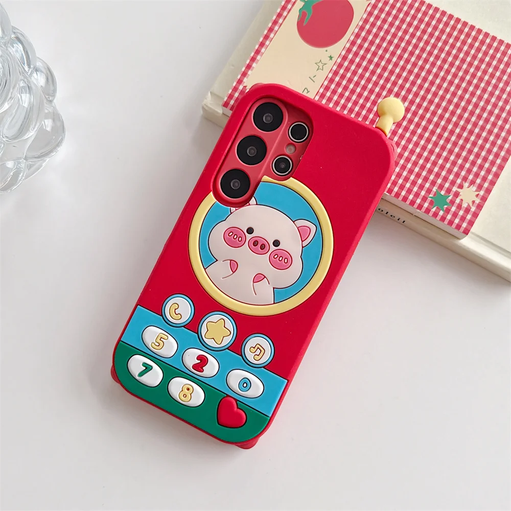 17 Pro Max Cute Nostalgic 3D Toy Pig Phone Case for iPhone 16 15 14 13 Pro Soft Silicone Kids Playful Piggy Fun Protective Cover
17 Pro Max Cute Nostalgic 3D Toy Pig Phone Case for iPhone 16 15 14 13 Pro Soft Silicone Kids Playful Piggy Fun Protective Cover