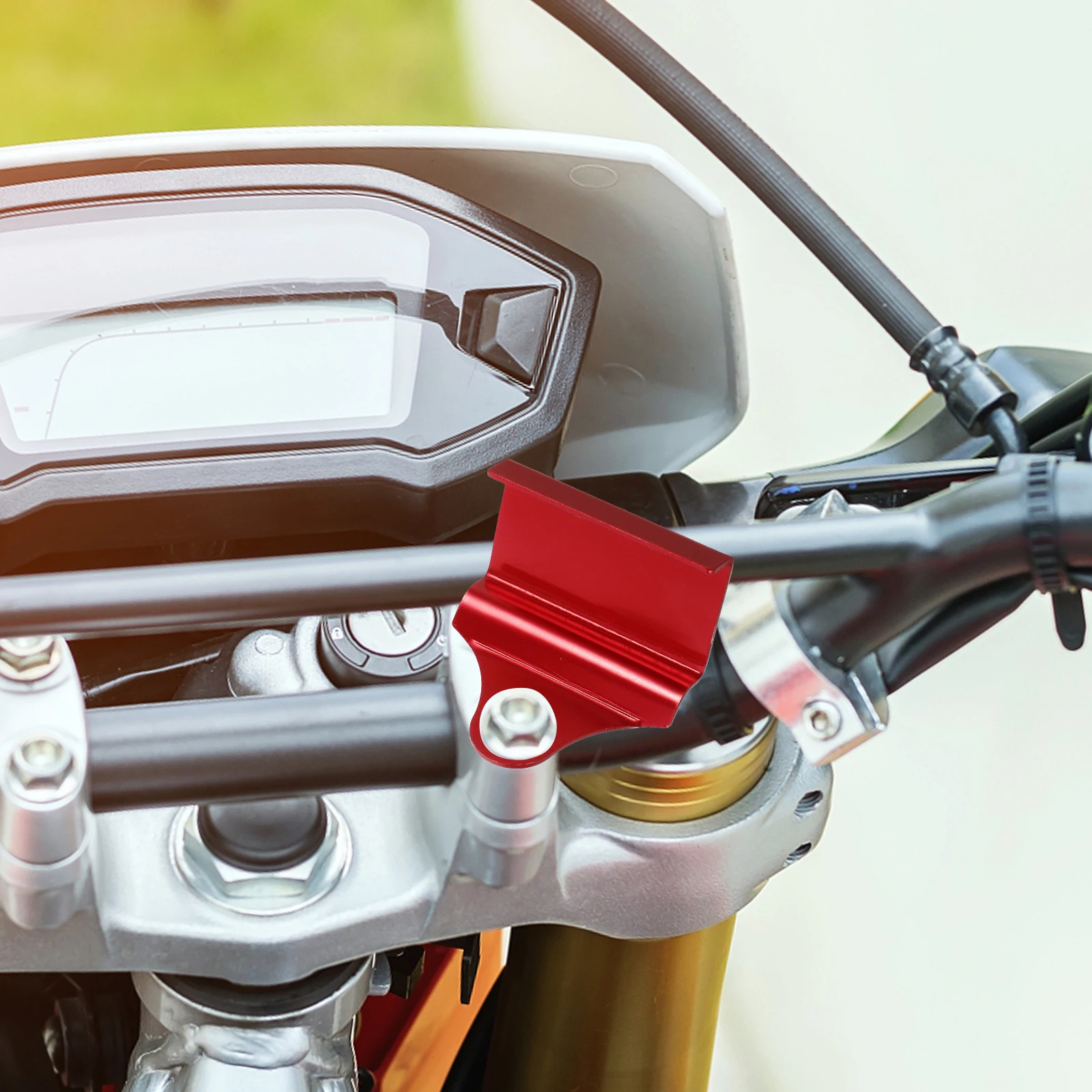 Aluminum Alloy Motorcycle Voltmeter Bracket Strong Digital Instrument Mount Holder Easy Installation Modified Support Gauge Pod
Aluminum Alloy Motorcycle Voltmeter Bracket Strong Digital Instrument Mount Holder Easy Installation Modified Support Gauge Pod