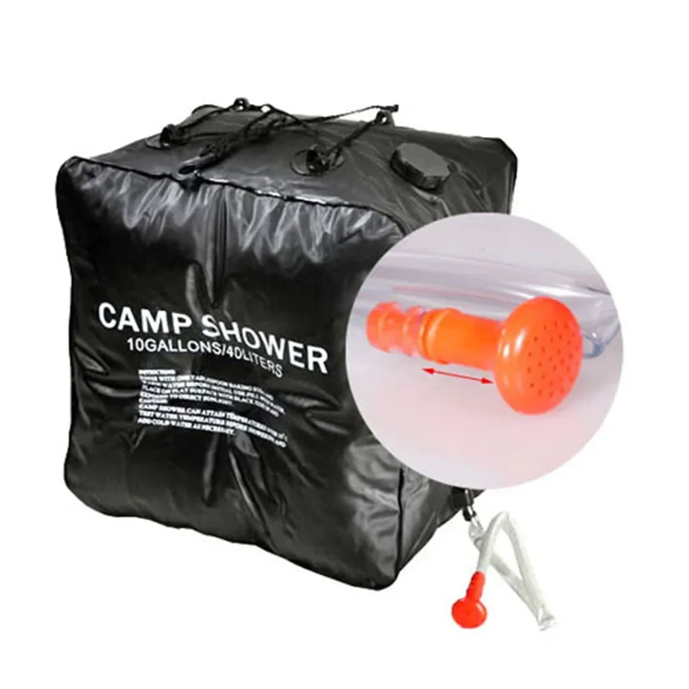 Outdoor Solar Shower 40L Solar Heating Shower Outdoor Camping Foldable And Lightweight High-load-bearing Plastic Handles
Outdoor Solar Shower 40L Solar Heating Shower Outdoor Camping Foldable And Lightweight High-load-bearing Plastic Handles