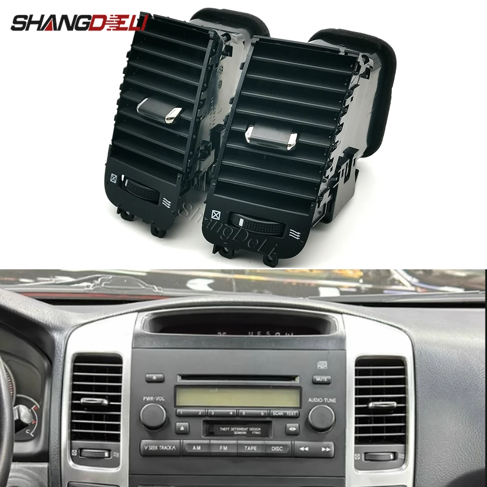 2PCS Air Conditioner Air vent Outlet A/C Air Conditioning Vents Grille For Toyota Land Cruiser Prado 120 Lexus GX470 2003-2009
2PCS Air Conditioner Air vent Outlet A/C Air Conditioning Vents Grille For Toyota Land Cruiser Prado 120 Lexus GX470 2003-2009