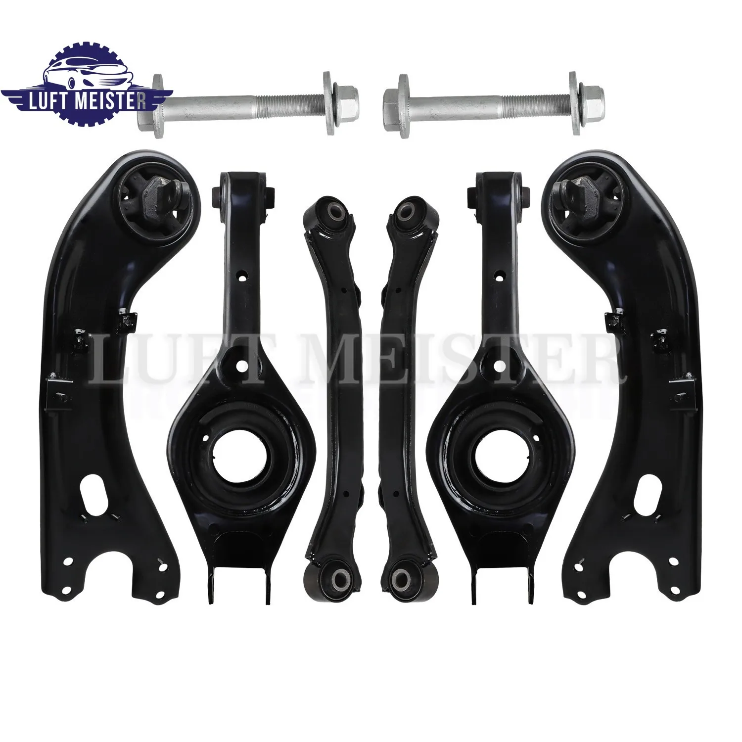 6 шт. задних рычагов подвески с болтами для Hyundai Tucson FWD, Sonata, Kia Sportage 2010-2016
6 шт. задних рычагов подвески с болтами для Hyundai Tucson FWD, Sonata, Kia Sportage 2010-2016