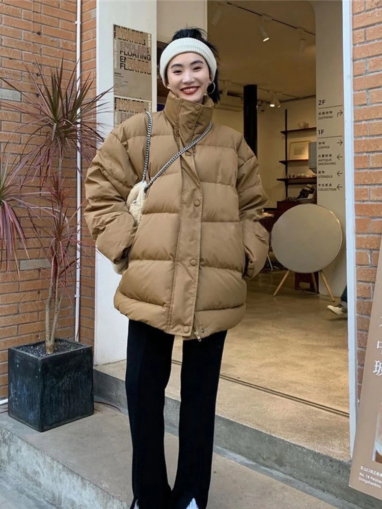 Women's Thiened Cotton Jaet Spring Autumn Bread Sle Design Unique Small ence Hong Kong Sle Long Sve Stand Collar
Women's Thiened Cotton Jaet Spring Autumn Bread Sle Design Unique Small ence Hong Kong Sle Long Sve Stand Collar