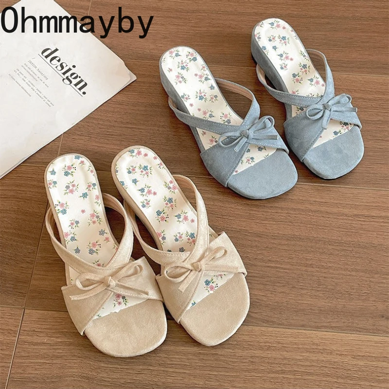 Vintage Butterfly-knot Floral Summer Women Slippers Fashion Wedges Heel Dress Shoes Outdoor Open Toe Beach Vacation Slides
Vintage Butterfly-knot Floral Summer Women Slippers Fashion Wedges Heel Dress Shoes Outdoor Open Toe Beach Vacation Slides