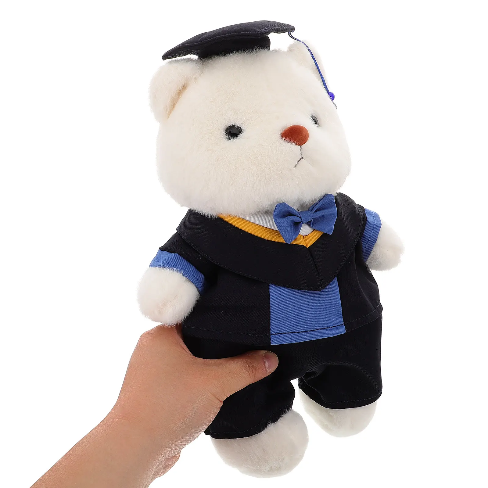 Миниатюрный плюшевый медвежонок для выпускного сезона: очаровательный дизайн с академической шапочкой и мантией, символизирующий достижения, украшение для полки
Миниатюрный плюшевый медвежонок для выпускного сезона: очаровательный дизайн с академической шапочкой и мантией, символизирующий достижения, украшение для полки