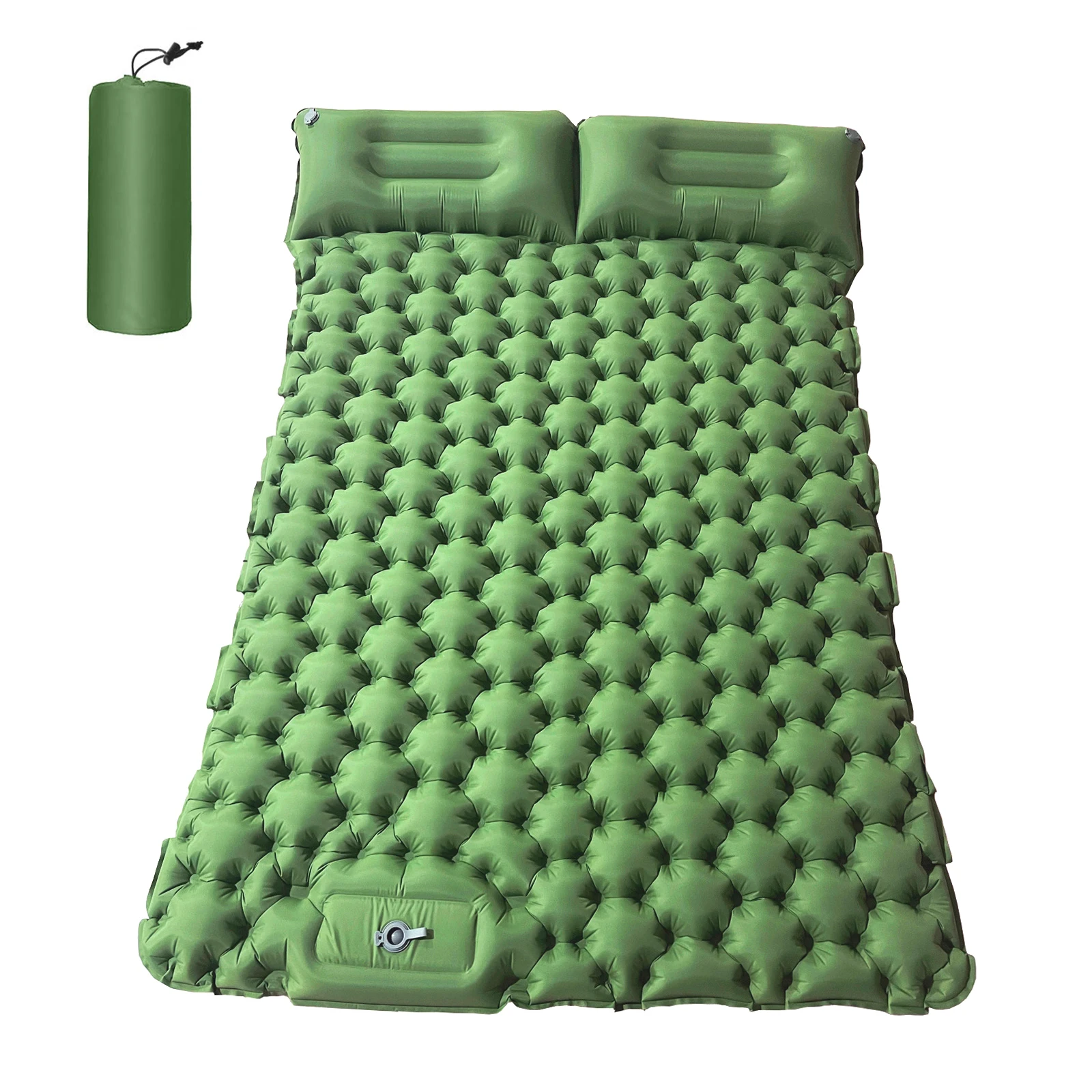 2 Person Camping Mat with Air Pillow Portable Air Mattress Waterproof Backpacking Sleeping Pad Camping Sleeping Pad
2 Person Camping Mat with Air Pillow Portable Air Mattress Waterproof Backpacking Sleeping Pad Camping Sleeping Pad