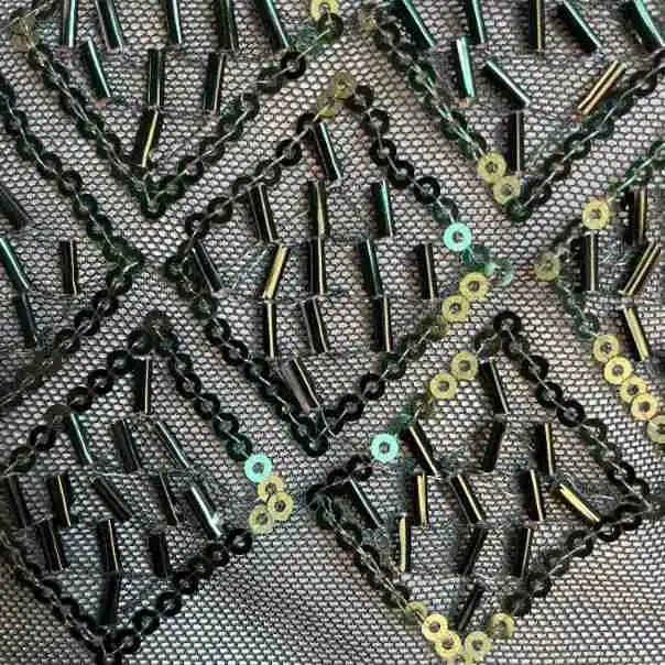 Clothing Designer Fabric Custom Bead Tube Sequin Embroidery Fabrics Summer Cloth
Clothing Designer Fabric Custom Bead Tube Sequin Embroidery Fabrics Summer Cloth