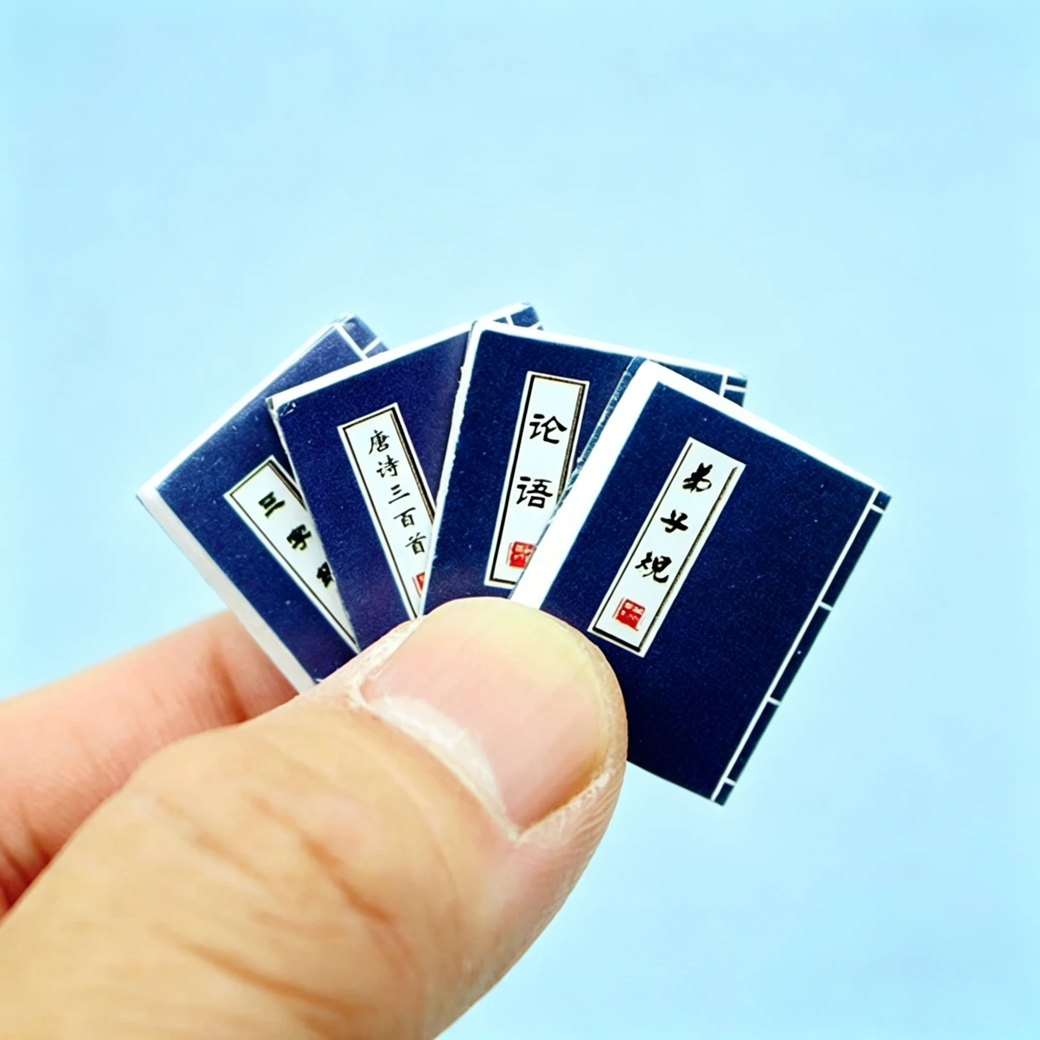 1/12 Scale Mini Classic Literature Book Model 4Pcs/Set Dollhouse Indoor Decoration
1/12 Scale Mini Classic Literature Book Model 4Pcs/Set Dollhouse Indoor Decoration