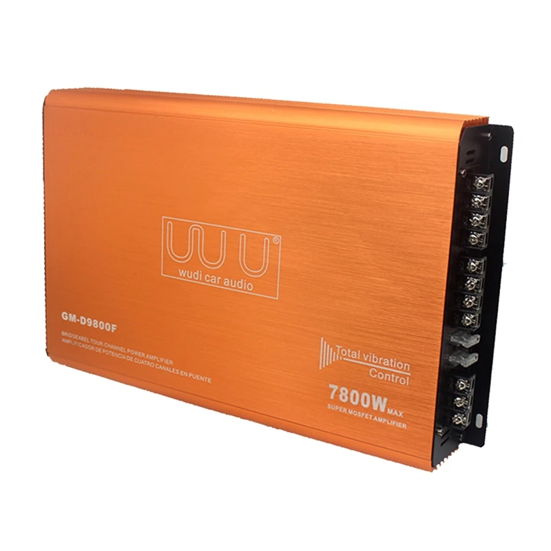 Car Audio Power Amplifier 12V 7800W 4 Channel Stereo Audio Adjustable Front And Rear Sound Field Car Sound Amplifier
Car Audio Power Amplifier 12V 7800W 4 Channel Stereo Audio Adjustable Front And Rear Sound Field Car Sound Amplifier