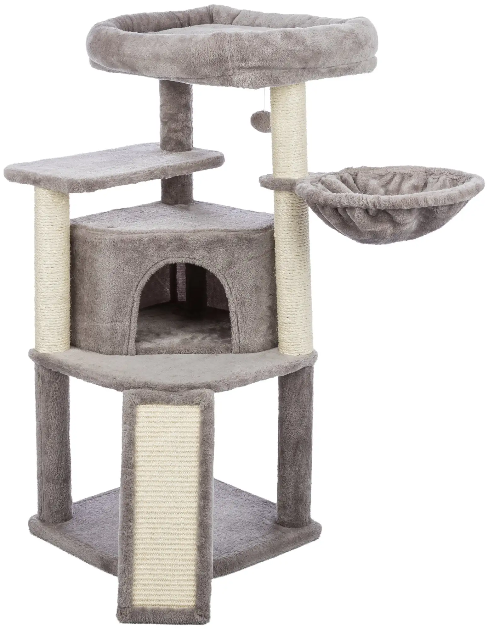 Adriana Plush & Sisal 2-уровневое кошачье дерево 41,7 с когтеточками и кондоминированной мельницей, серое
Adriana Plush & Sisal 2-уровневое кошачье дерево 41,7 с когтеточками и кондоминированной мельницей, серое