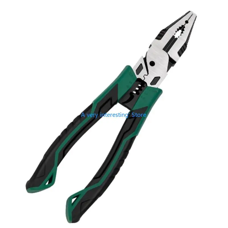 Electrical Pliers Wire Stripper Wire Crimping Tool Wire Crimper Bolt Cutter for Precisions Cutting and Stripping Tasks U6XC
Electrical Pliers Wire Stripper Wire Crimping Tool Wire Crimper Bolt Cutter for Precisions Cutting and Stripping Tasks U6XC