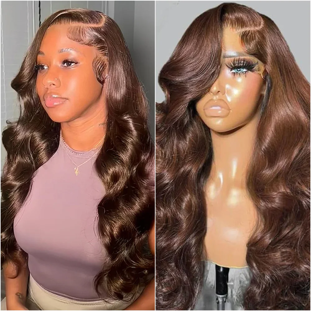 13x6 HD Кружева Фронтальная Объемная Волна Шоколадно-Коричневый Парик 100% Человеческих Волос Прозрачный 13x4 Парик Фронта Шнурка Предварительно Сорванные Бразильские Цветные Парики
13x6 HD Кружева Фронтальная Объемная Волна Шоколадно-Коричневый Парик 100% Человеческих Волос Прозрачный 13x4 Парик Фронта Шнурка Предварительно Сорванные Бразильские Цветные Парики