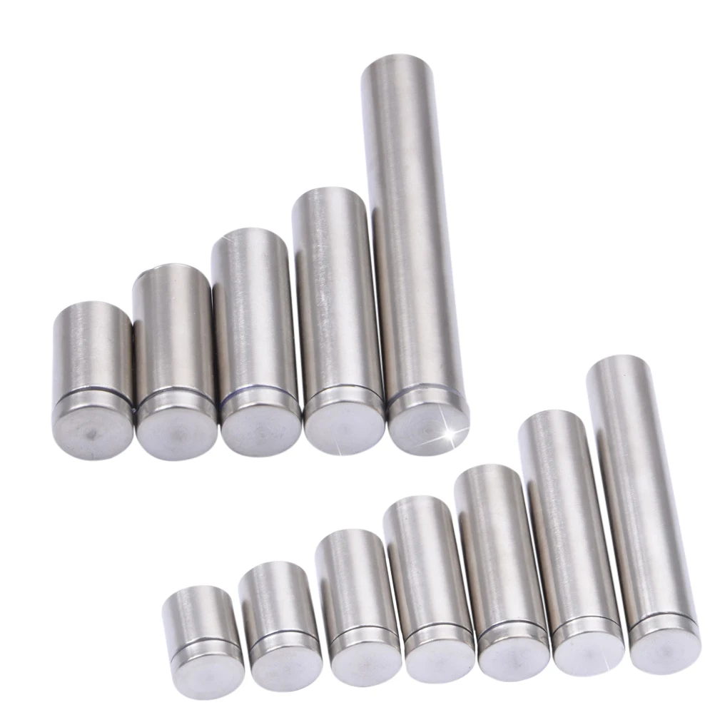 12pcs Advertising Pin Stainless Steel Glass Standoff Nails Photo Frame Board Sign Screw Hardware Wall Mounting Tool Easy
12pcs Advertising Pin Stainless Steel Glass Standoff Nails Photo Frame Board Sign Screw Hardware Wall Mounting Tool Easy
