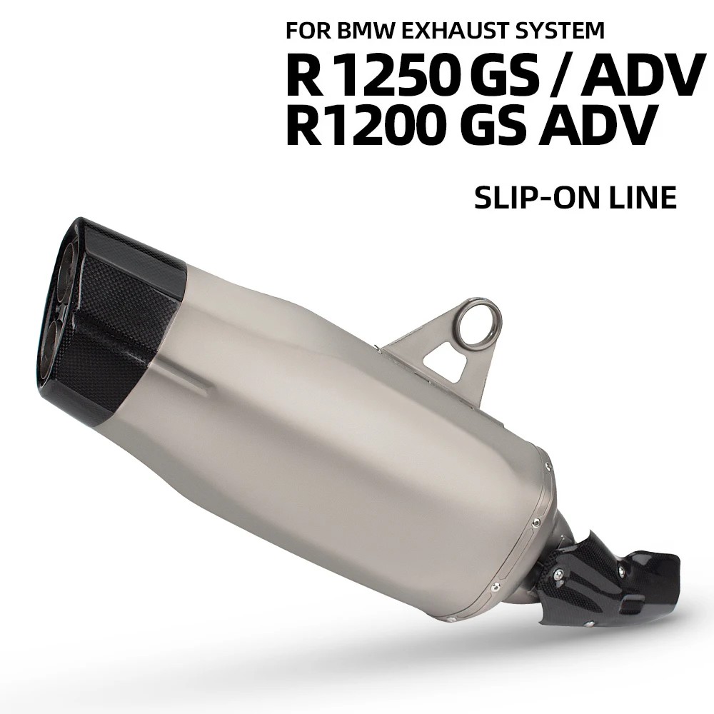 R1250GS Exhaust Muffler For BMW R1200GS R1200ADV R1250ADV 1200GS 1250GS 1200ADV 1250ADV 2013-2023 Motorcycle Slip on Line Tube
R1250GS Exhaust Muffler For BMW R1200GS R1200ADV R1250ADV 1200GS 1250GS 1200ADV 1250ADV 2013-2023 Motorcycle Slip on Line Tube