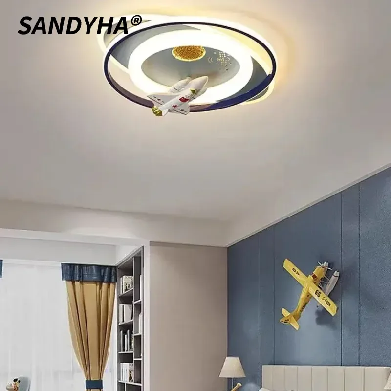 SANDYHA Creative Ceiling Lights for Children's Room Cartoon Shaped Wall Light LED Lighting Fixture Bedroom Study And Home Decor
SANDYHA Creative Ceiling Lights for Children's Room Cartoon Shaped Wall Light LED Lighting Fixture Bedroom Study And Home Decor