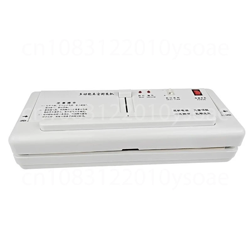 Electric Vacuum Sealer Machine Dry and Wet Sealing Kitchen Food Packaging
Electric Vacuum Sealer Machine Dry and Wet Sealing Kitchen Food Packaging