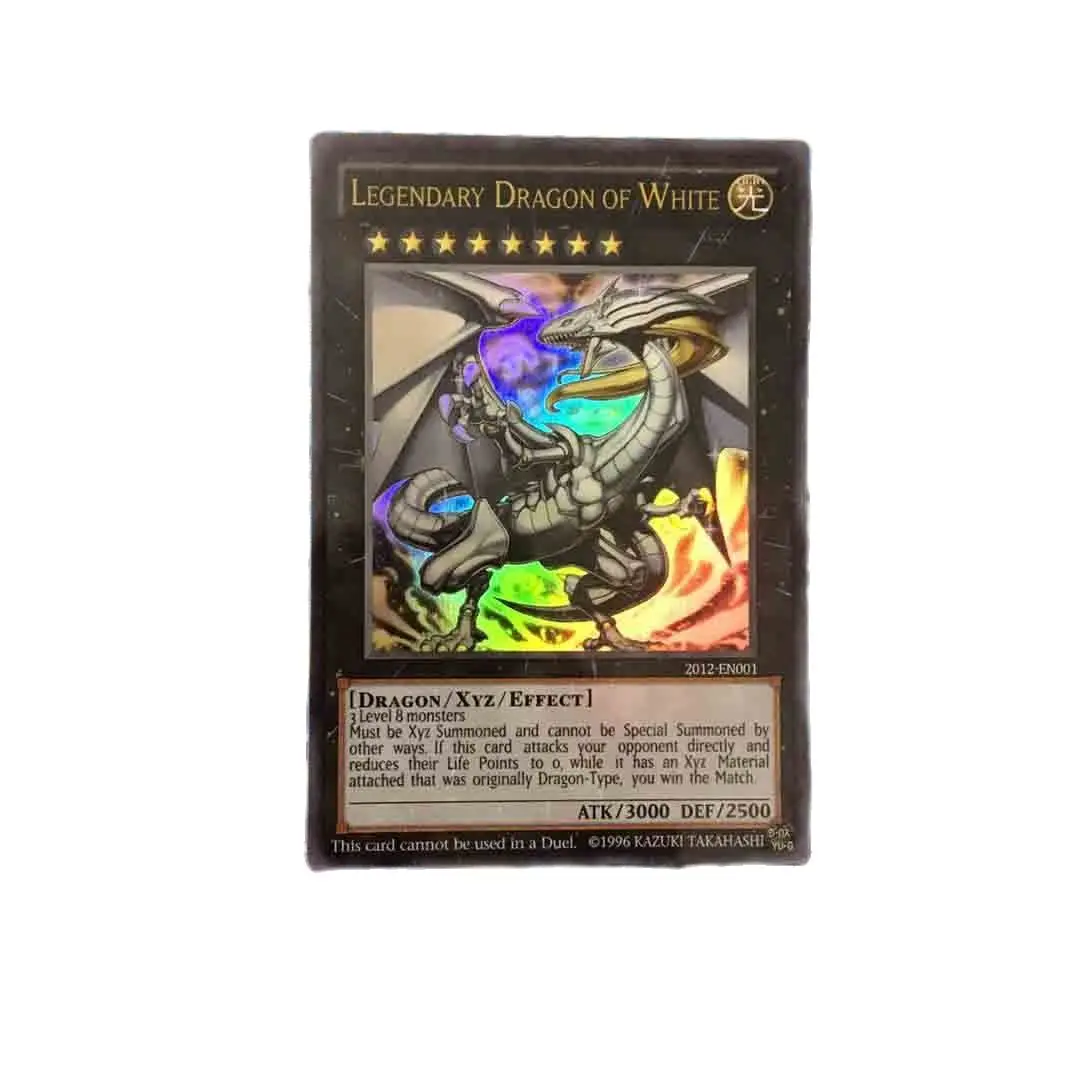 Yu Gi Oh Legendary Dragon of White DIY face flash English EP13 toy hobby collectibles game collection anime card
Yu Gi Oh Legendary Dragon of White DIY face flash English EP13 toy hobby collectibles game collection anime card