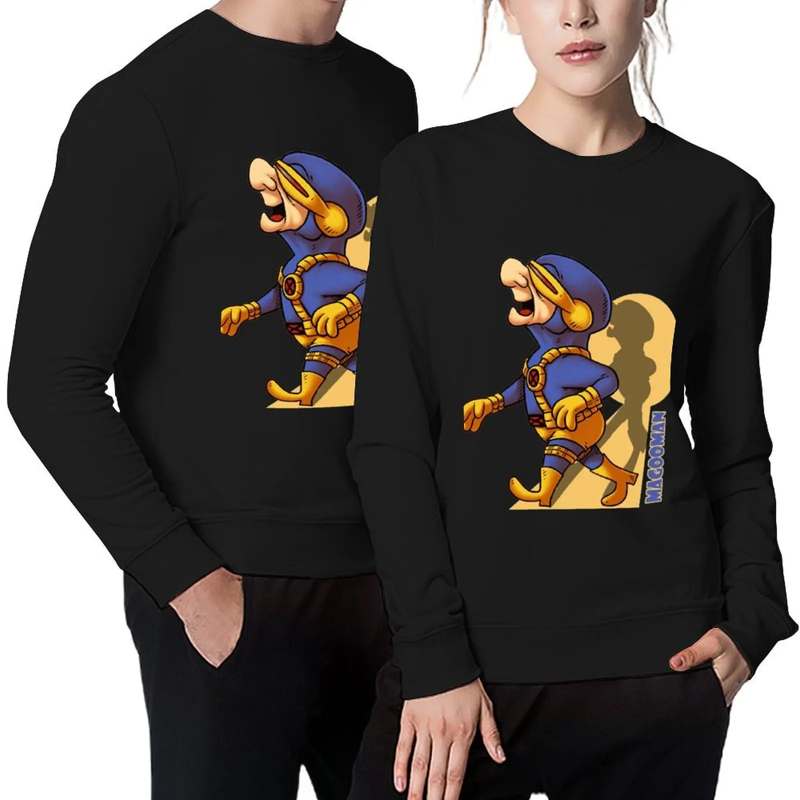 Mr Magoo MAGOOMAN Pullover autumn clothes korean style clothes men's clothing aesthetic clothing sweatshirts men 
Mr Magoo MAGOOMAN Pullover autumn clothes korean style clothes men's clothing aesthetic clothing sweatshirts men