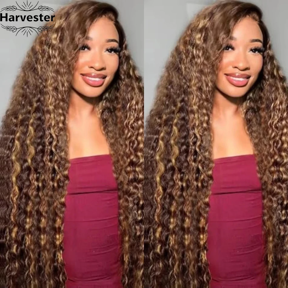 P427 Highlight Wig Human Hair Hd Lace Wig 13X6 Human Hair Deep Wave Frontal Wig Lace Front Wig Brazilian 200 Density
P427 Highlight Wig Human Hair Hd Lace Wig 13X6 Human Hair Deep Wave Frontal Wig Lace Front Wig Brazilian 200 Density