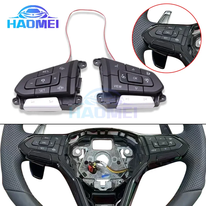 The Steering Wheel Buttons Are Suitable For Models Such As The Golf 8 R GTI And Come With A Steering Wheel Frame
The Steering Wheel Buttons Are Suitable For Models Such As The Golf 8 R GTI And Come With A Steering Wheel Frame