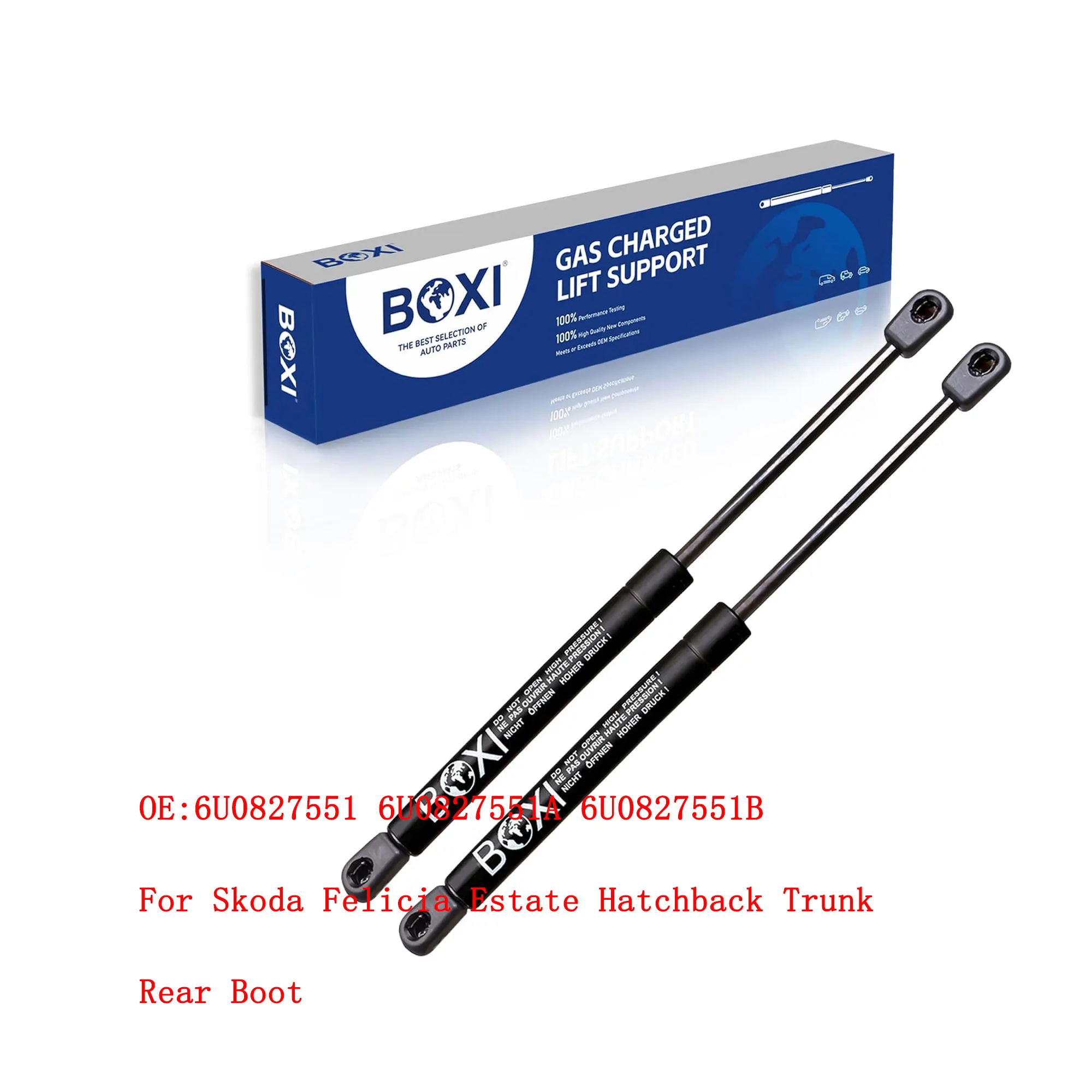 2Pcs Rear Boot Gas Strut Lift Support Shock 115740264 6U0827551 6U0827551B 96442049 For Skoda Felicia Estate Hatchback Damper
2Pcs Rear Boot Gas Strut Lift Support Shock 115740264 6U0827551 6U0827551B 96442049 For Skoda Felicia Estate Hatchback Damper