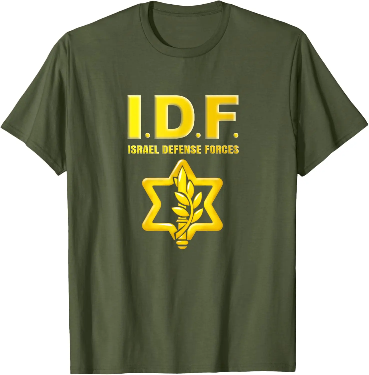 Israel Defense Forces Emblem IDF Tzahal T-Shirt 100% Cotton O-Neck Short Sleeve Summer Casual Mens T-shirt Streetwear
Israel Defense Forces Emblem IDF Tzahal T-Shirt 100% Cotton O-Neck Short Sleeve Summer Casual Mens T-shirt Streetwear