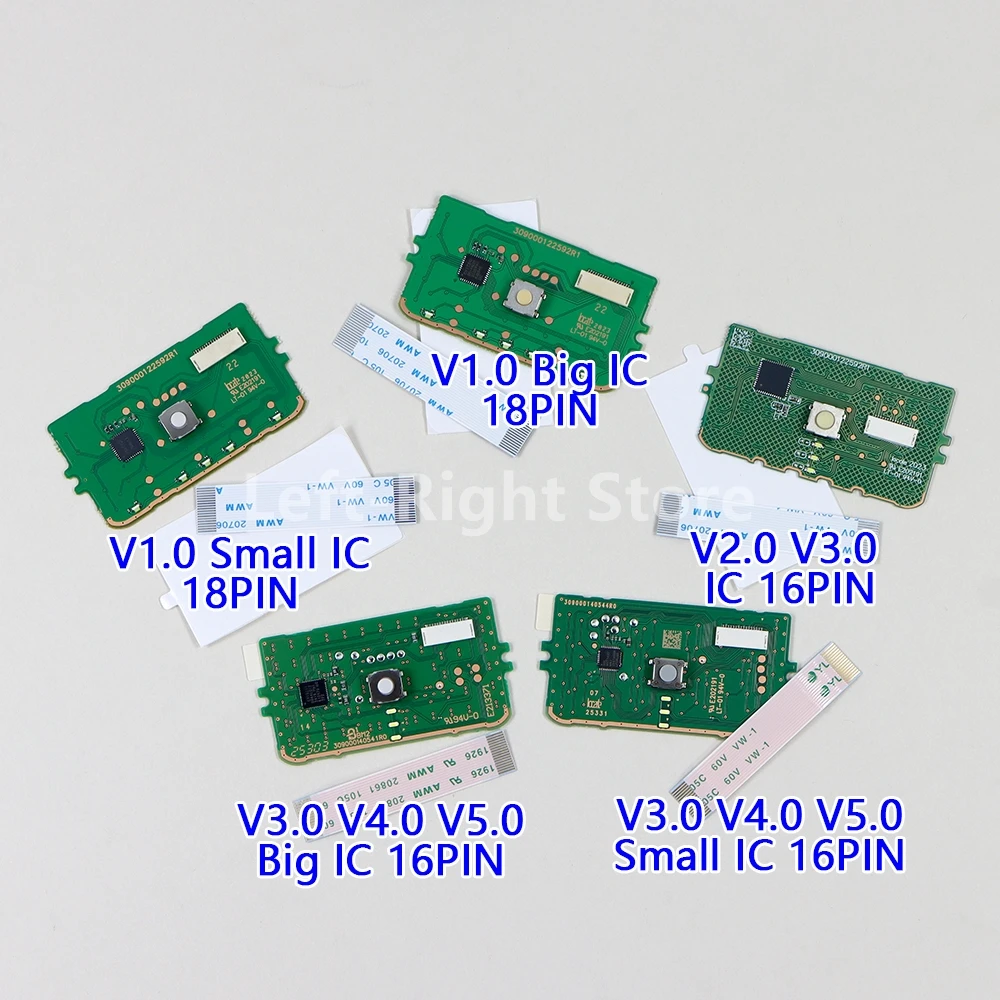 8sets For PS5 BDM-010 BDM 020 030 040 050 Touchpad Big Small IC Touch Pad Board Motherboard For PS5 V1 V2 V3.0 V4.0 V5.0
8sets For PS5 BDM-010 BDM 020 030 040 050 Touchpad Big Small IC Touch Pad Board Motherboard For PS5 V1 V2 V3.0 V4.0 V5.0