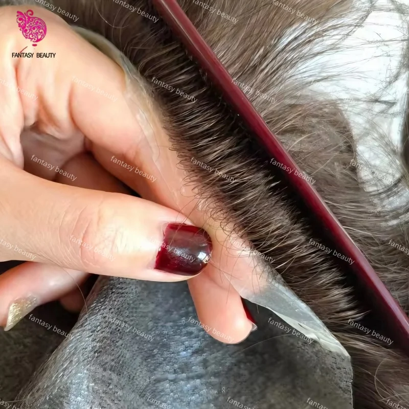 80%Density #4#7 Brown Natural Hairline 0.02mm Super Thin Skin Men Toupee 100% Human Hair Replacement Capillary Prosthesis System
80%Density #4#7 Brown Natural Hairline 0.02mm Super Thin Skin Men Toupee 100% Human Hair Replacement Capillary Prosthesis System