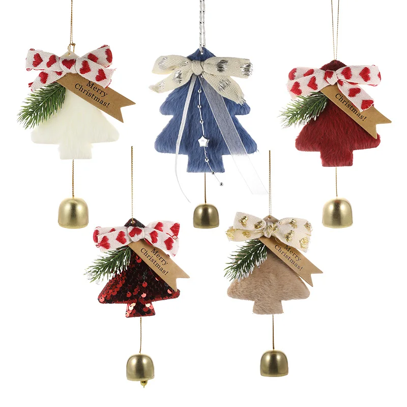 Christmas Plush Bells Xmas Tree Hanging Pendant Happy New Year Bell Pendants Merry Christmas Home Decoration Car Hang Wind Chime
Christmas Plush Bells Xmas Tree Hanging Pendant Happy New Year Bell Pendants Merry Christmas Home Decoration Car Hang Wind Chime