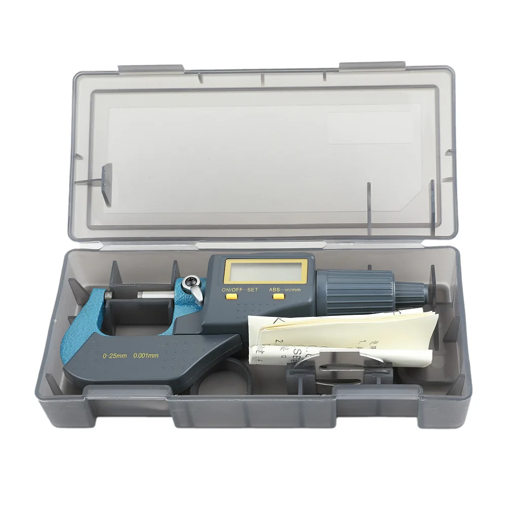 #Suitable ForManufacturers Supply Digital Outer Diameter Micrometer 0-25mm Spiral Micrometer, Digital Micrometer, Measuring Inst
#Suitable ForManufacturers Supply Digital Outer Diameter Micrometer 0-25mm Spiral Micrometer, Digital Micrometer, Measuring Inst